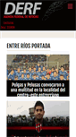 Mobile Screenshot of entrerios.derf.com.ar