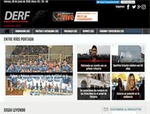 Tablet Screenshot of entrerios.derf.com.ar